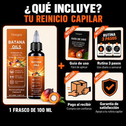 Batana Reinicio Capilar – Aceite Nutritivo 100 ml